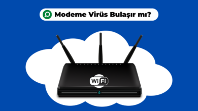 Modemler, genellikle virüslerin bulaşması açısından bilgisayarlar kadar riskli olmasa da, yine de bazı riskler taşırlar.